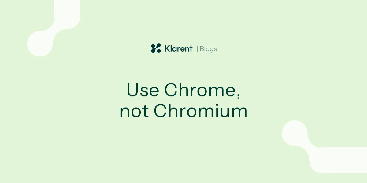 Testing video with Playwright? Use Chrome, not Chromium
