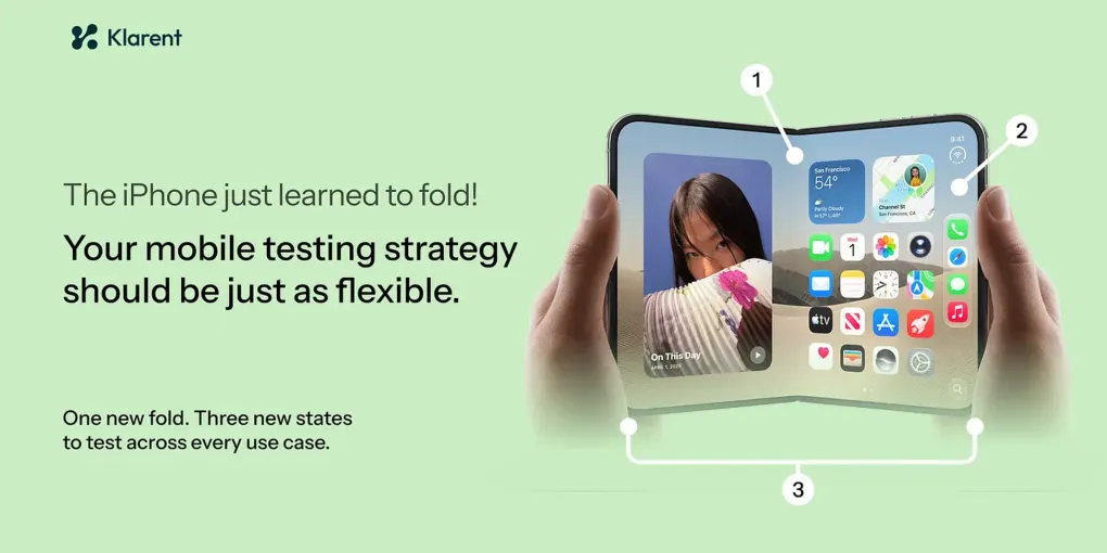 Testing for the iPhone Duo: What QA engineers need to know now that the iPhone folds