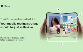 Testing for the iPhone Duo: What QA engineers need to know now that the iPhone folds
