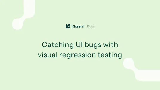 Visual regression testing: Catching UI bugs automatically with AI