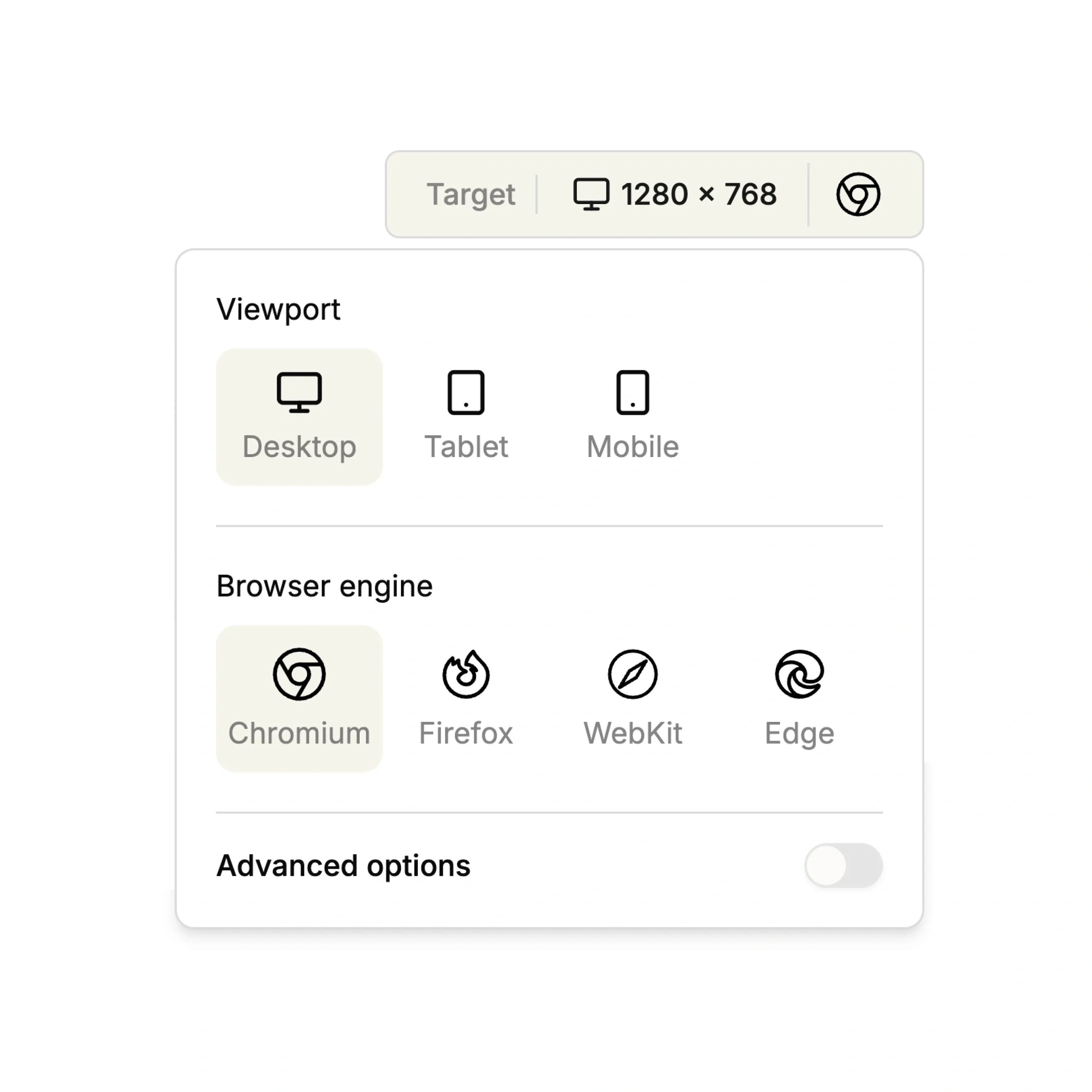 Automated cross browser testing, from one plain-English test