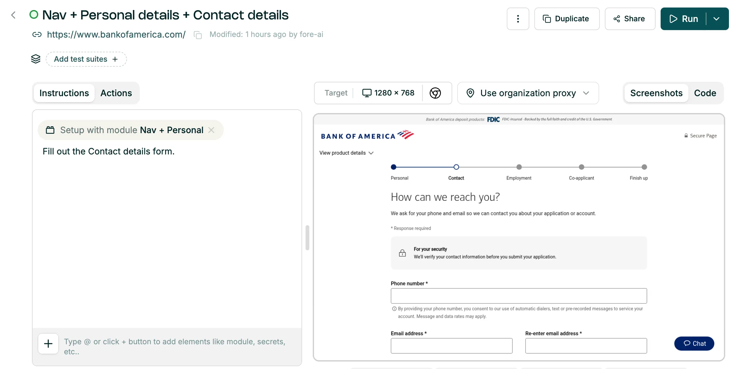 Nav + Personal Details + Contact Details-1